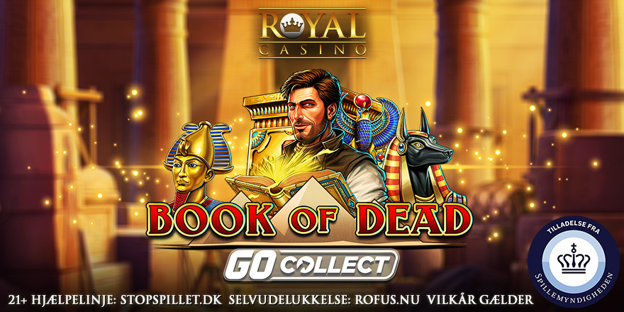 Gratis spins på Book of Dead GO Collect