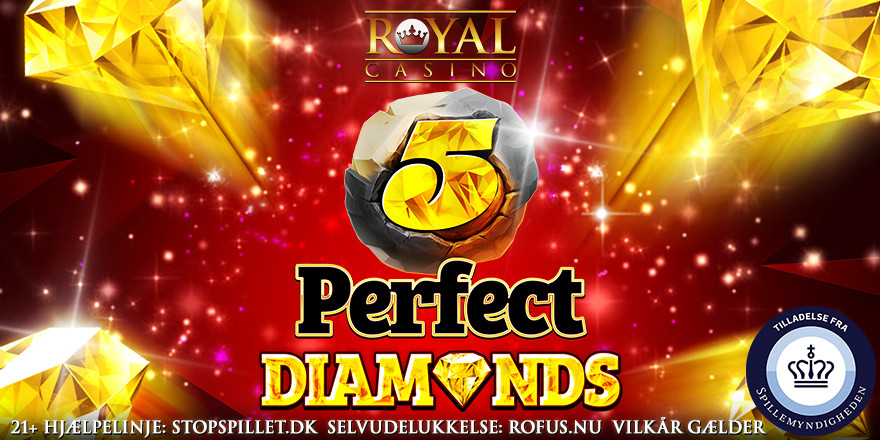 Eksisterende spillere: Gratis spins på 5 Perfect Diamonds 