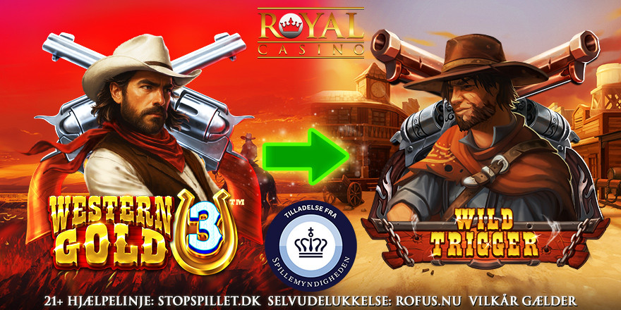 Eksisterende spillere: Få 100 Free Spins til Wild Trigger på Royal Casino