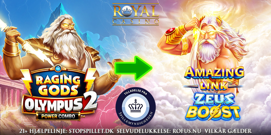 Få 20 Free Spins på Amazing Link Zeus Boost