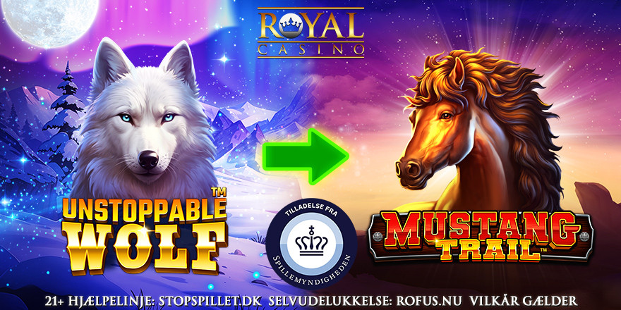 Få 60 Free Spins på Mustang Trail