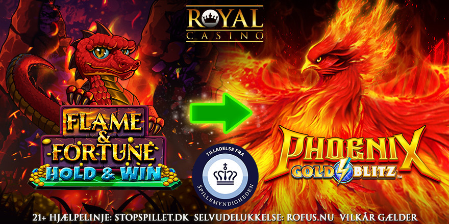 Få 5 Super Spins på Phoenix Gold Blitz