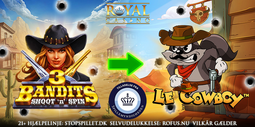 Eksisterende spillere: Få 100 Free Spins på Le Cowboy