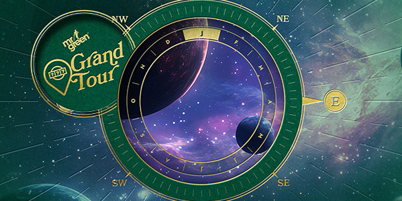 Få 25 Free Spins til Mr Green's Grand Tour