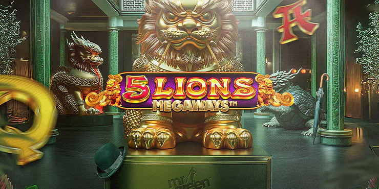 Få 5 Mega Spins på dit 5 Lions Megaways