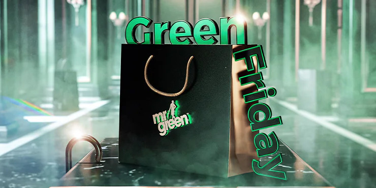 Green Friday: Få 10 Super Spins på Mr Green