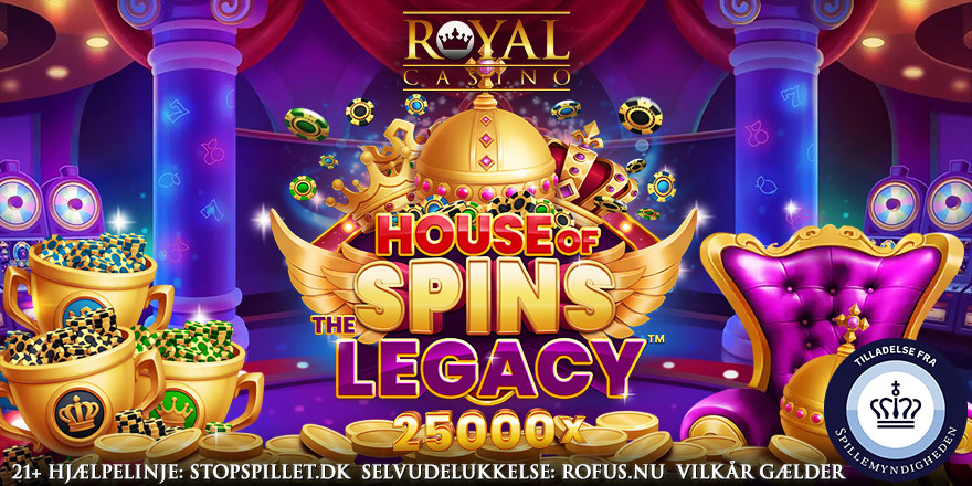 Free Spins på House of Spins the Legacy