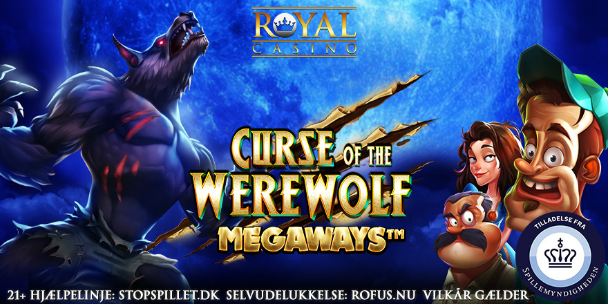 Free Spins på Curse of the Werewolf Megaways