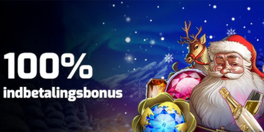 Få 100% Julebonus på Spilleautomaten.dk