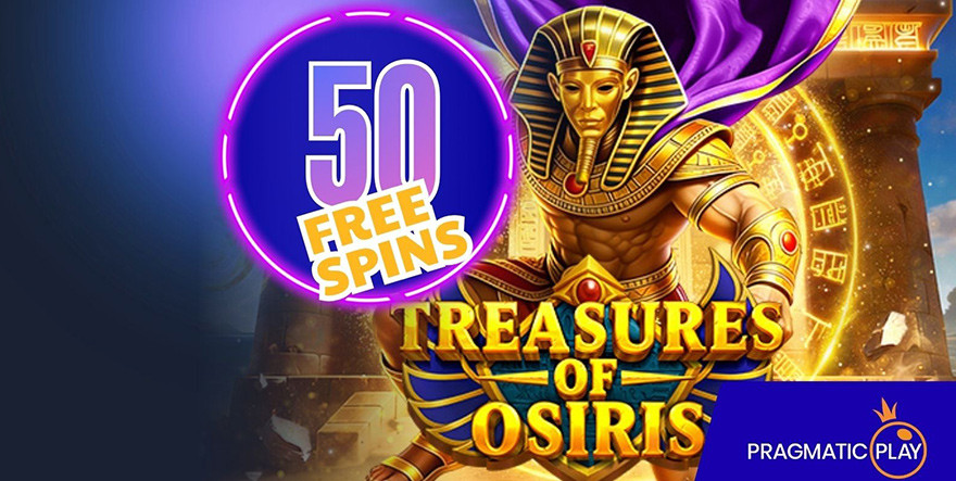 Eksisterende spillere: Få 50 Free Spins på Treasure of Osiris