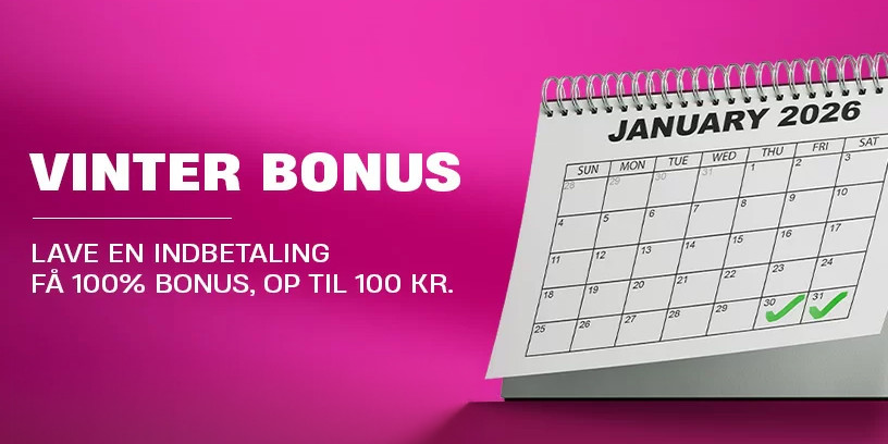 Få en Casino Bonus på 100 kr. på VBET
