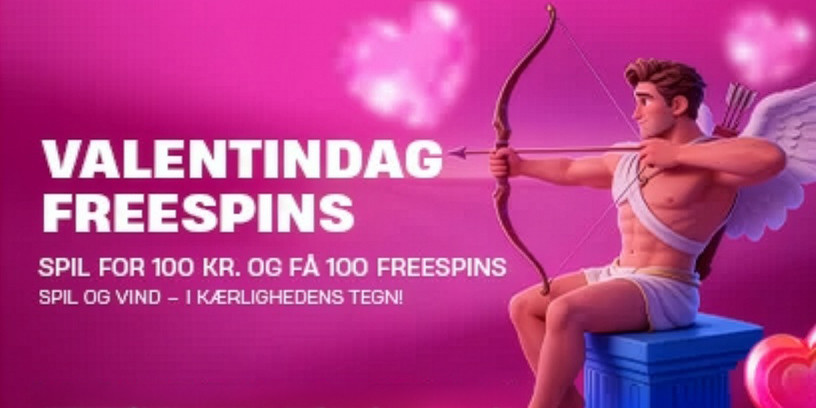 Eksisterende spillere: Få 100 Valentinsdag Freespins på VBET