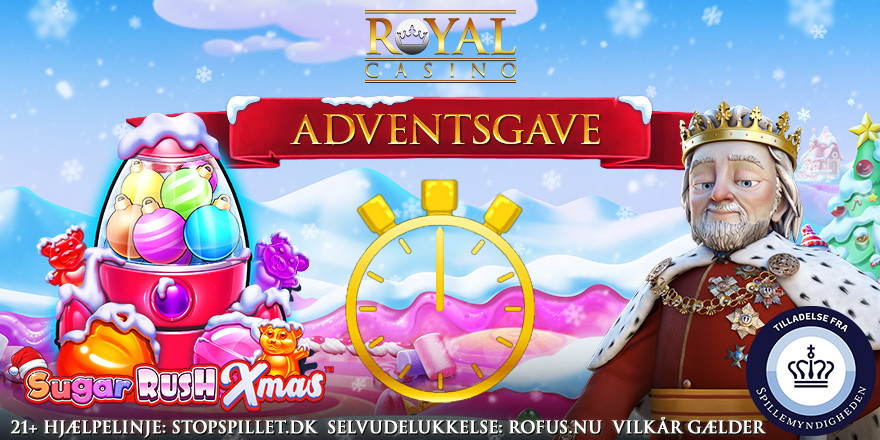 3. Adventsgave: Free Spins på tid: Sugar Rush Xmas