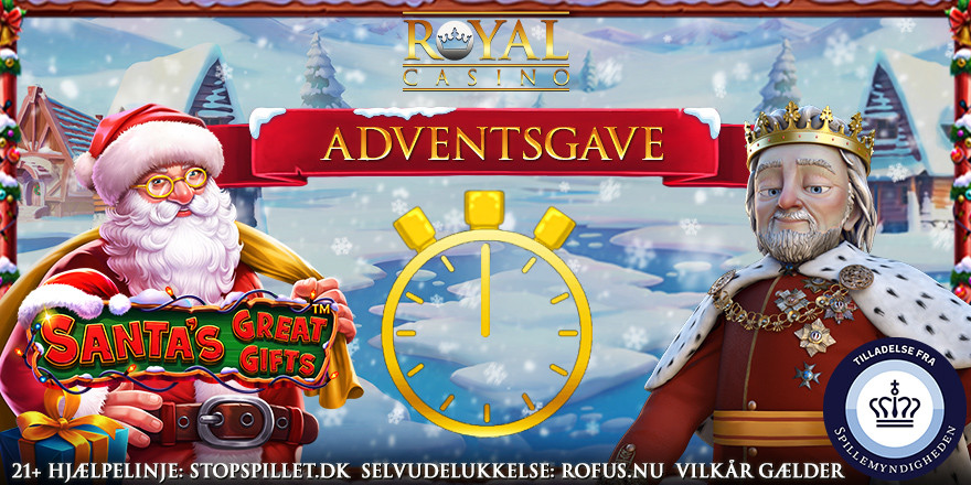 4. Adventsgave: Free Spins på tid: Santa's Great Gifts