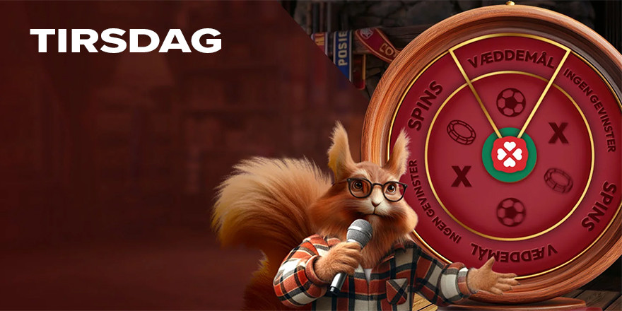 Tirsdagshjulet: Vind Free Spins eller Freebets på Casinostuen