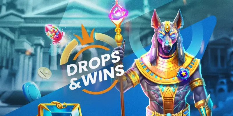 Få en multiplikator på op til 100.000x i Drops & Wins