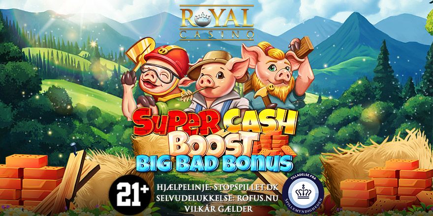Få 5 Super Spins på Greedy Wolf