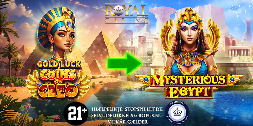 Få 50 Free Spins på Mysterious Egypt