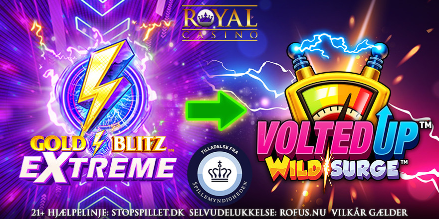 Få 100 Free Spins på VoltedUP WildSurge 