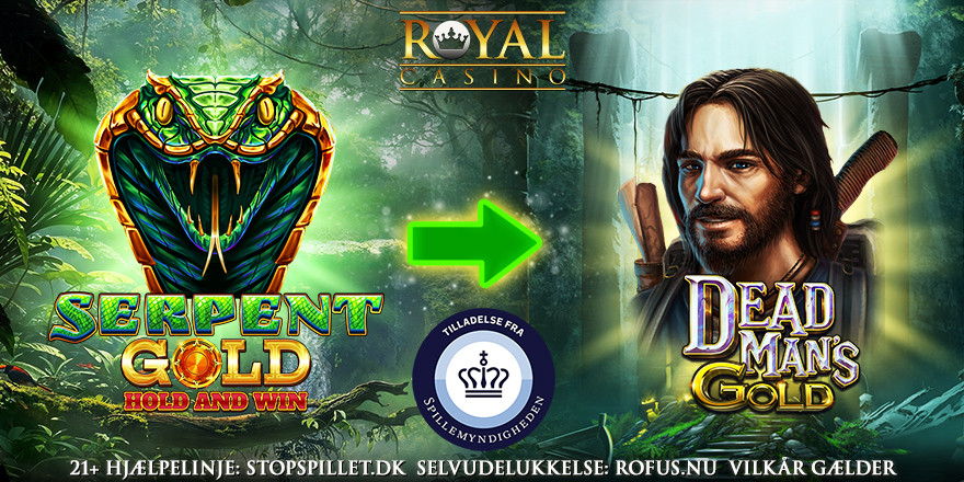 Få 5 Super Spins på Dead Man's Gold