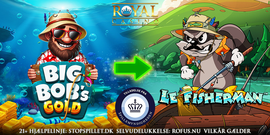 Eksisterende spillere: Få 5 Super Spins på Le Fisherman 