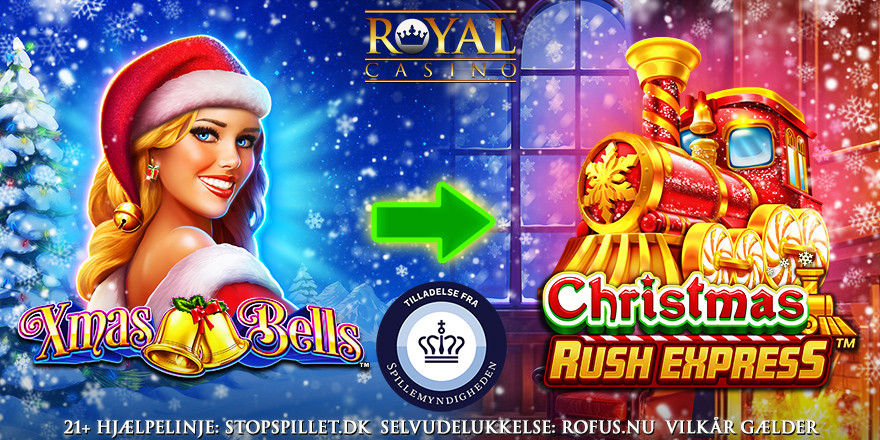 Få 5 Super Spins på Christmas Rush Express