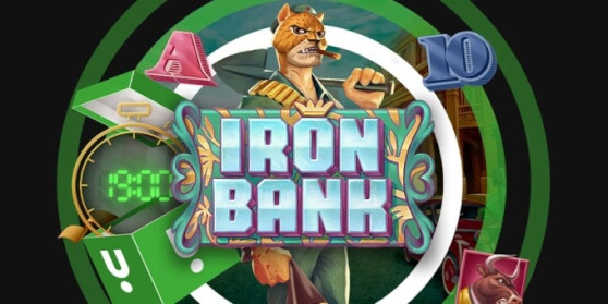 Få 10 Free Spins til Iron Bank på Unibet