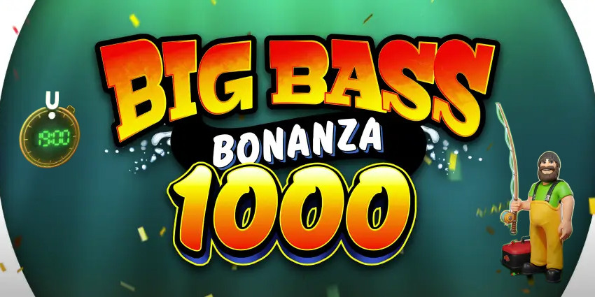 Få 10 Free Spins til Big Bass Bonanza 1000 på Unibet