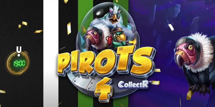 Få 10 Free Spins til Pirots 4 på Unibet