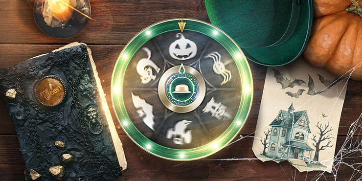 Spin Mr Greens Hallowheel gratis hver dag