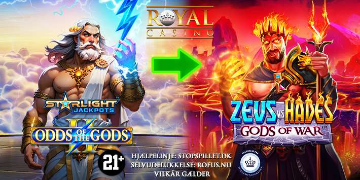 Få 100 Free Spins på Zeus vs. Hades Gods of War