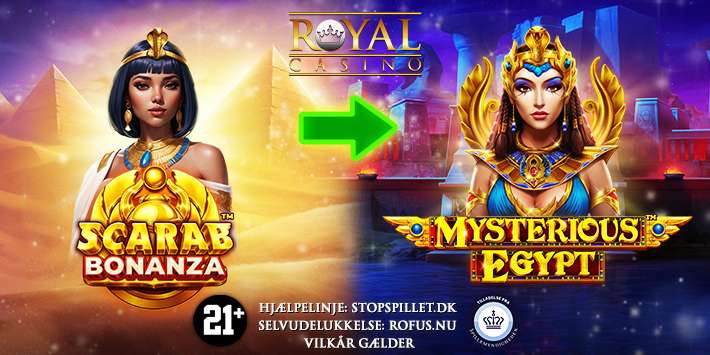 Få 40 Free Spins på Mysterious Egypt